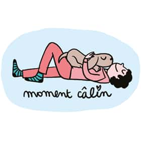 Moment câlin
