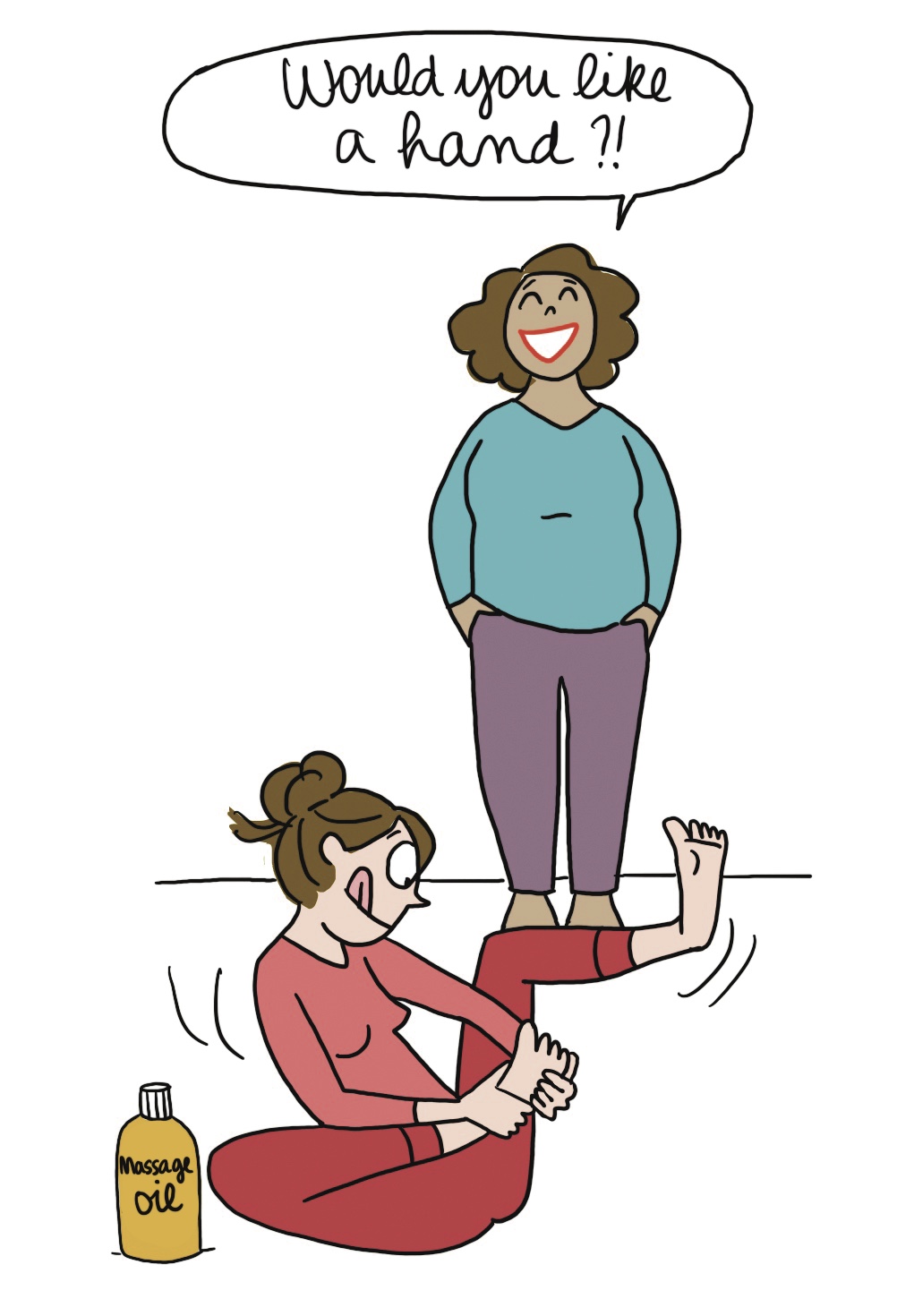 (Self) foot massage