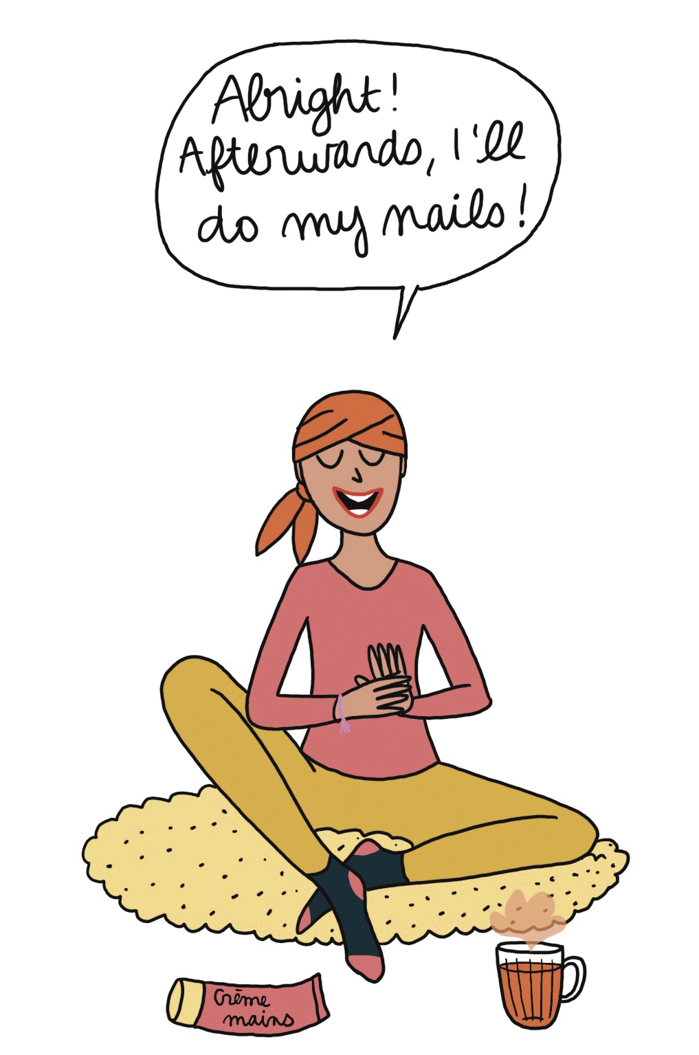 (Self) hand massage