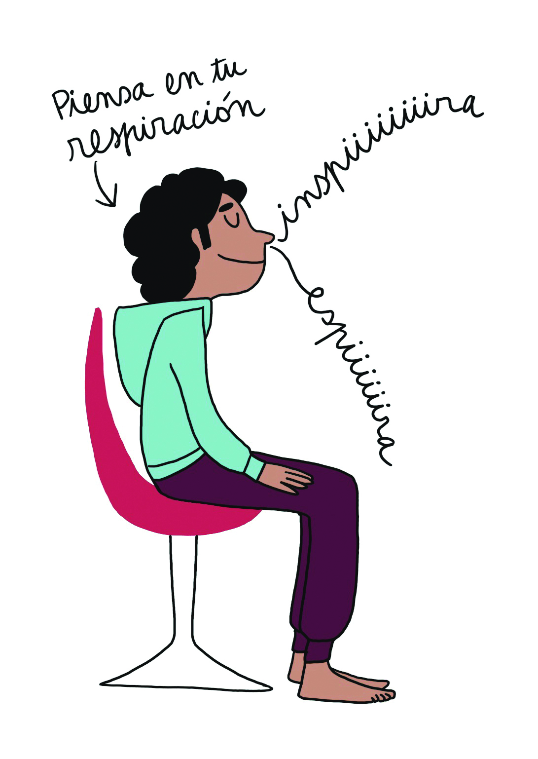 3 minutos de espacio de respiración