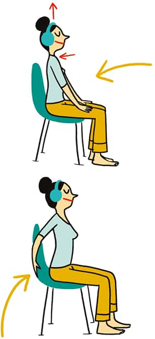 Enchaînement assis sur chaise 1/2