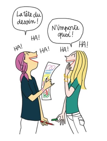 Dialogue muet en couleurs